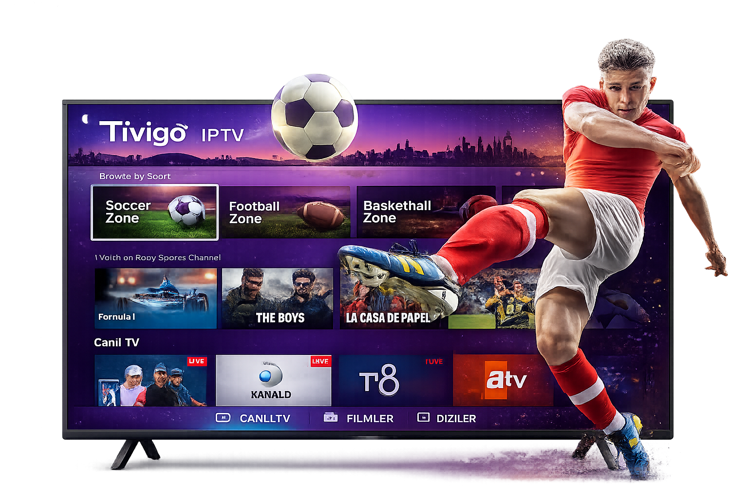 Tivigo IPTV Uygulaması